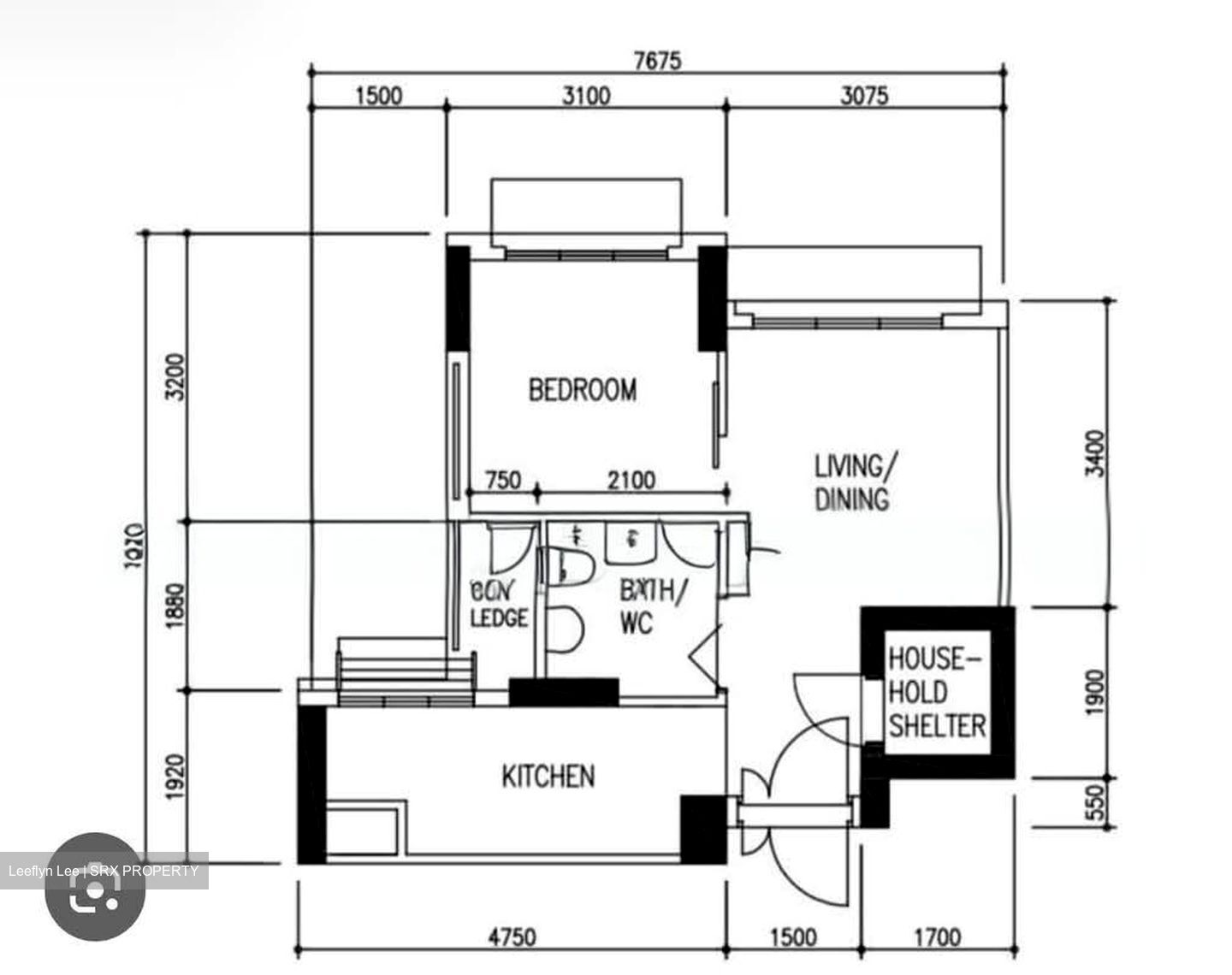 Blk 438B West Edge @ Bukit Batok (Bukit Batok), HDB 2 Rooms #560302931